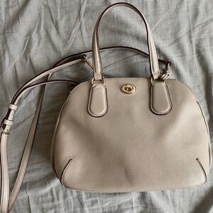 coach prince street satchel | birch